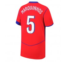 Paris Saint-Germain Marquinhos #5 Koszulka Trzecia 2025-26 Krótki Rękaw